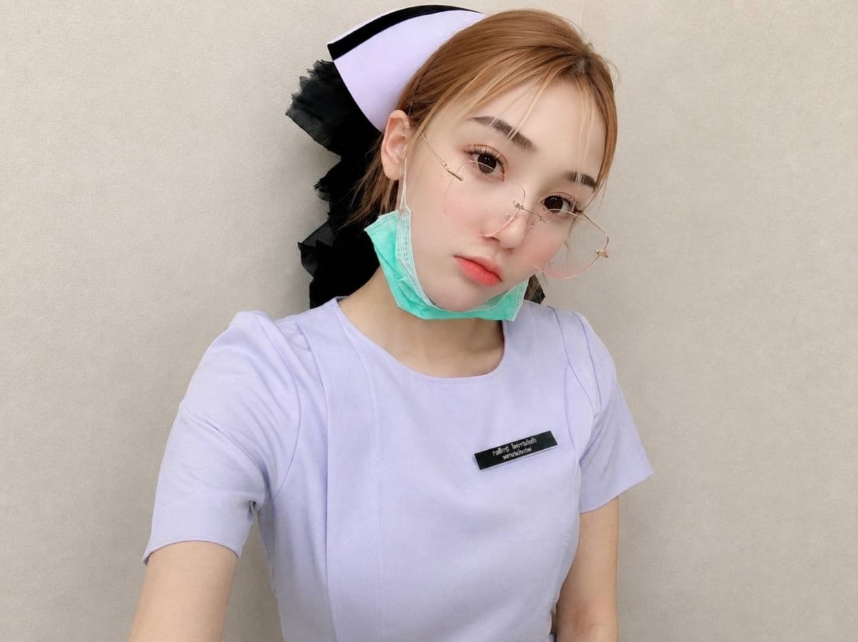 น้องฟ้าใส รับงานไซด์ไลน์ เด็กเอ็น พื้นหลังโปรไฟล์